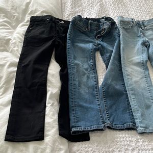 Lot of 4 old navy jeans, size 6 slim